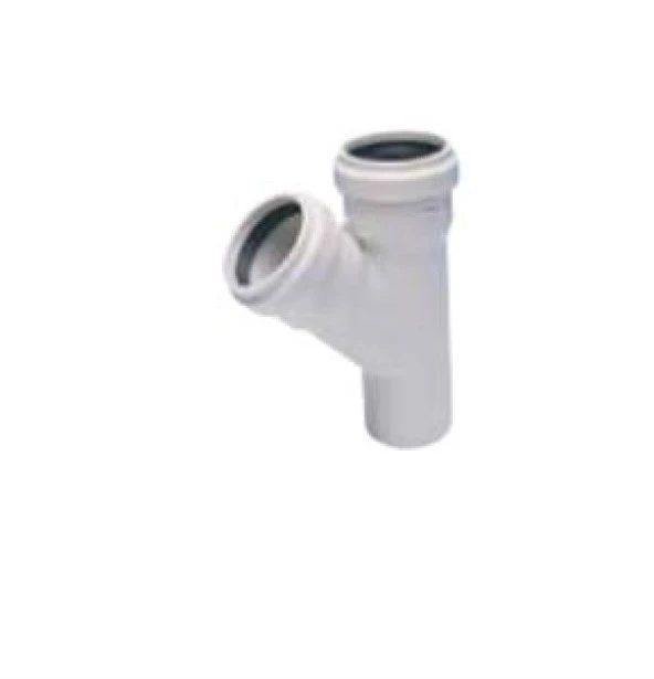 Kalde 75x50 3.2 Pvc-u Tek Çatal 45 Derece ürün görseli 1