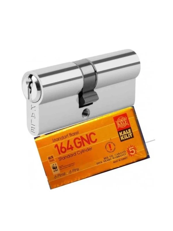 Kale 164GNC Standart Barel 68mm Kilit NİKEL ürün görseli 1