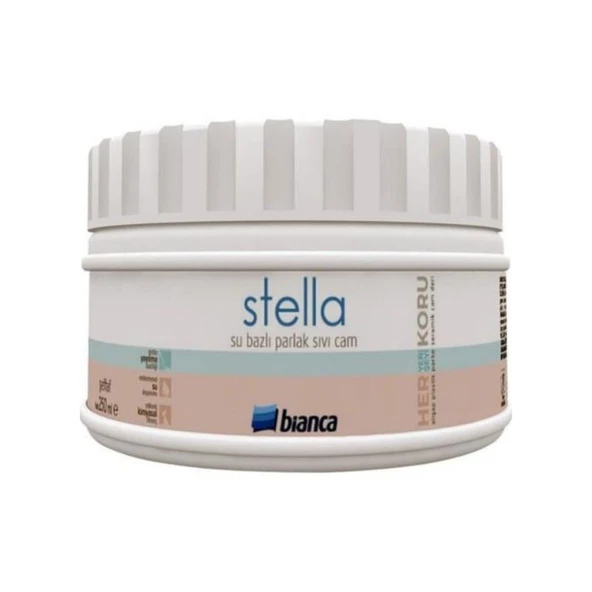 Bianca Stella Su Bazlı Sıvı Cam Parlak 0.25 LT ürün görseli 1
