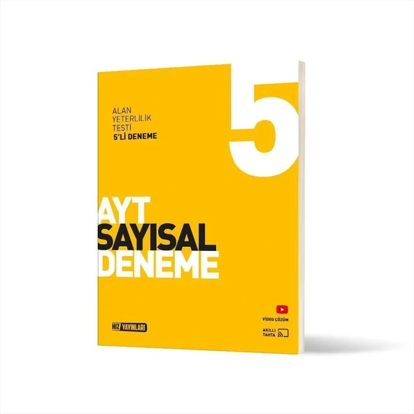 Hız Yayınları AYT Sayısal 5'li Genel Deneme ürün görseli 1