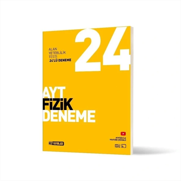 Hız Yayınları AYT Fizik 24'lü Deneme ürün görseli 1