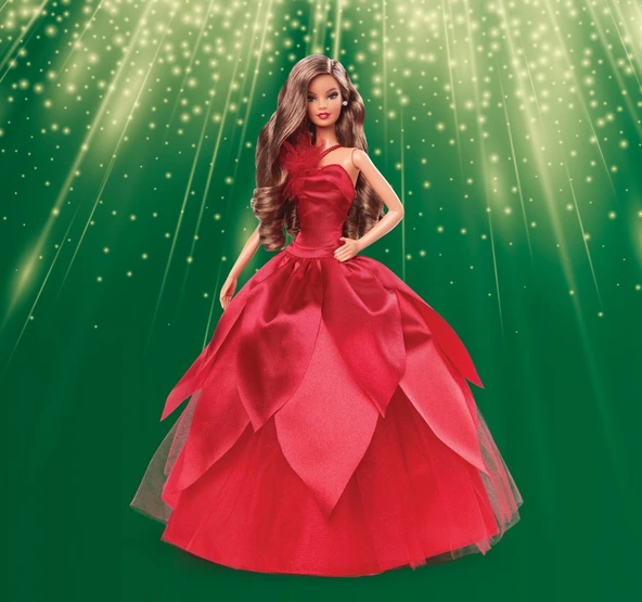 Barbie 2022 Mutlu Yıllar Bebeği - Kumral ürün görseli 1