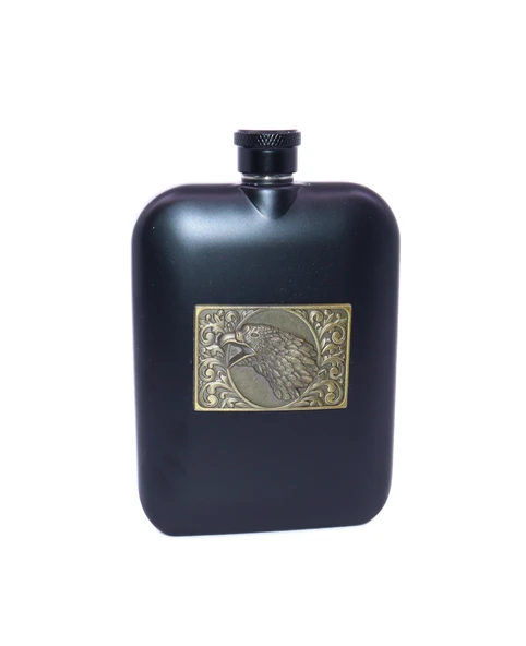 Kartal Desenli Paslanmaz Çelik Cep Matarası 7 oz (200ml) ürün görseli 1