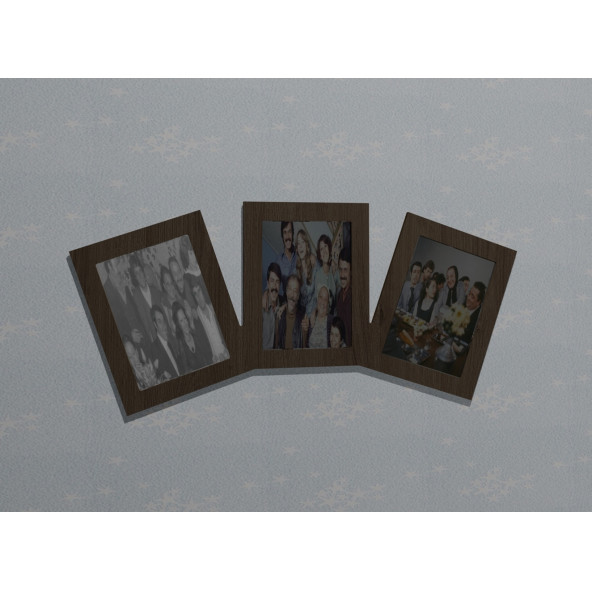 Ahşap Soy Ağacı Fotoğraf,Resim Çerçevesi Çerçeve-04321mse ürün görseli 1