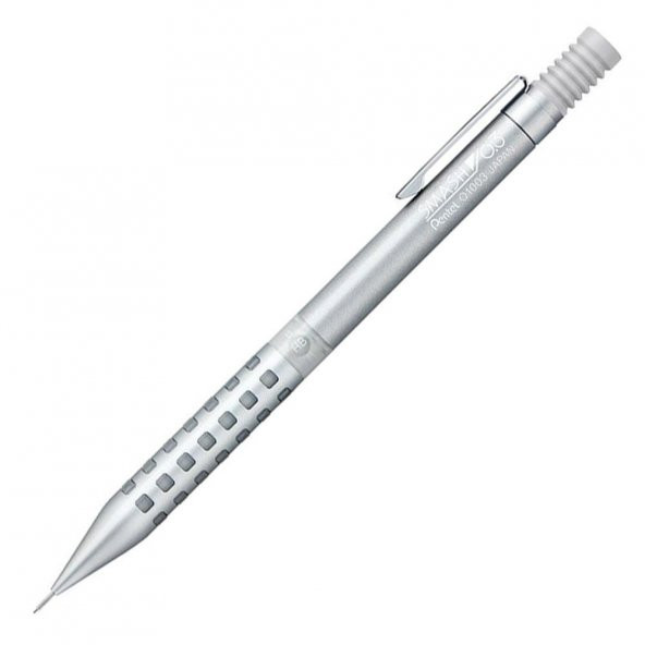 PENTEL SMASH Q1003 YAZI CIZIM KALEMI 0.3MM GUMUS ürün görseli 1