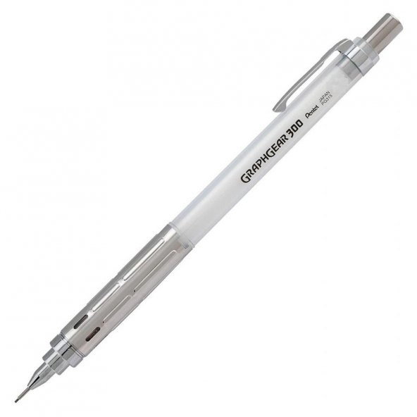 PENTEL TEKNIK CIZIM KALEMI GEAR300 07MM BEYAZ ürün görseli 1