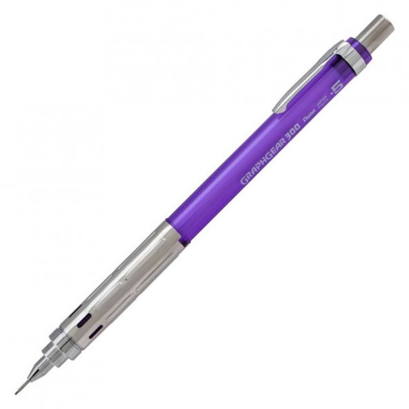 PENTEL TEKNIK CIZIM KALEMI GEAR300 05MM MOR ürün görseli 1