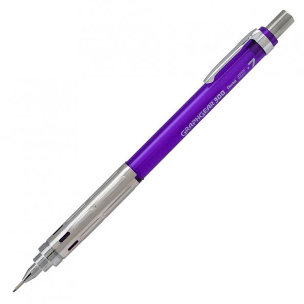 PENTEL TEKNIK CIZIM KALEMI GEAR300 07MM MOR ürün görseli 1