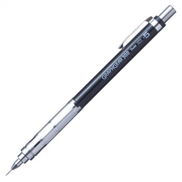 PENTEL TEKNIK CIZIM KALEMI GEAR300 05MM SIYAH ürün görseli 1