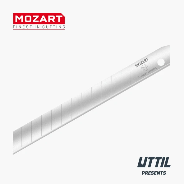 Mozart Blades 91.040 9mm Standart Segmentli Kır-At Bıçak 10'lu Yedek ürün görseli 1
