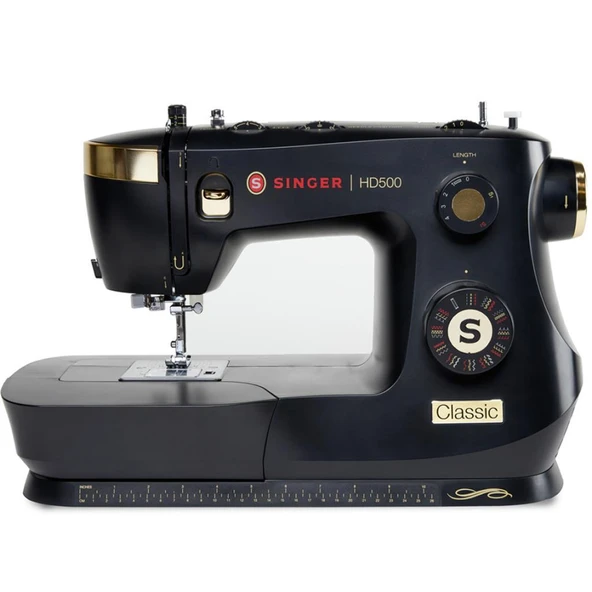 Singer HD500 Classic Gold Dikiş Makinesi - Siyah ürün görseli 1