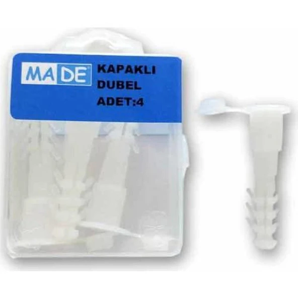 Made Kapaklı Dubel (1 Kutu:4 Adet) ST-14 ürün görseli 1