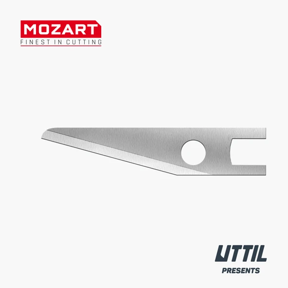 Mozart Blades PB1 Kısa Uç Hassas Kesimler için 512.062 10'lu Yedek Bıçak Kartuşu ürün görseli 1