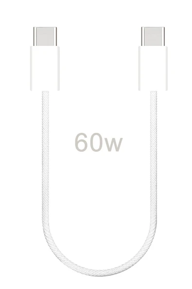 Meizu 16s 16s 17 18 20 Pro  Kısa Şarj Kablosu 60w Type-C to Type-C Hızlı Şarj Data ürün görseli 1