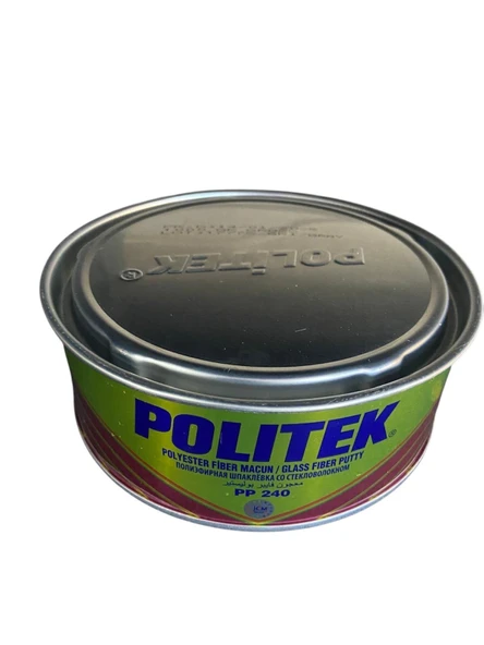 POLİTEK FİBER ELYAFLI MACUN 1/2  0,450 KG ürün görseli 1