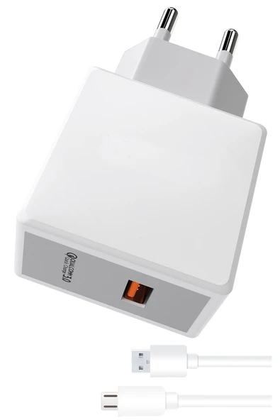 Samsung Galaxy Tab 3 Lite SM-T110 T111 T112 T113 Şarj Aleti Micro USB 3.0A Hızlı Şarj - Snx-S225M ürün görseli 1