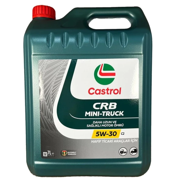 CASTROL CRB MINI TRUCK C2 5W-30 7 LT Ü.T : 2025 ürün görseli 1
