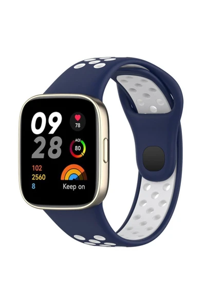 Xiaomi Redmi Watch 3 Silikon Delikli Spor Kordon Azn-Delikli ürün görseli 1