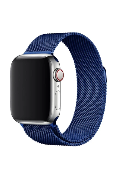 Apple Watch 38 mm Metal Mıknatıslı Kordon Watch 2/3/4/5/6/7/8/se/ultra Azn-Metal ürün görseli 1