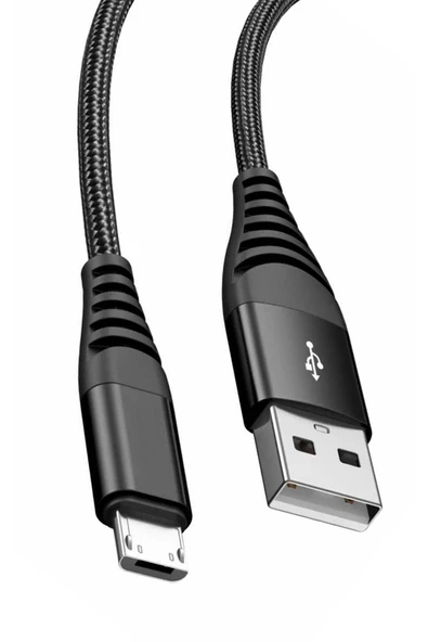 Realme C21 Uyumlu Şarj Kablosu 1.2 Metre Micro USB Hasır ürün görseli 1