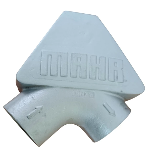 DN110 Dökme Çelik Dirsek 16.5 Kg 32x32 cm ürün görseli 1