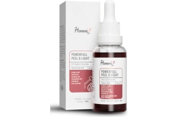 HOMM HOMMLIFE POWERFULL PEEL & LIGHT SERUM 30 ML ürün görseli 1