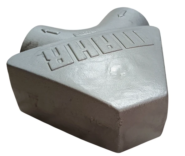 DN110 Dökme Çelik Dirsek 16.5 Kg 32x32 cm - Resim 4