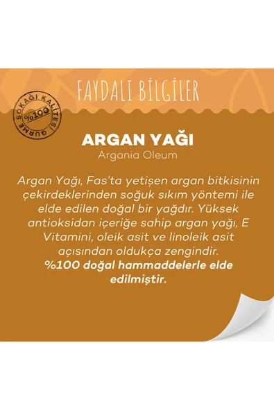 GURME SOKAĞI Argan Yağı 10 ml - Resim 3