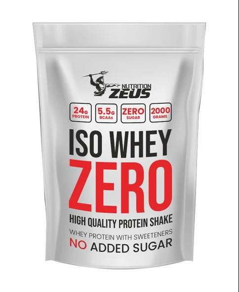 Zeus Nutrıtıon Iso Whey Zero Protein Tozu 2000Gr-Çikolata ürün görseli 1