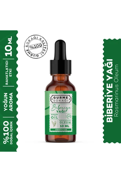 GURME SOKAĞI Biberiye Yağı 10 ml ürün görseli 1