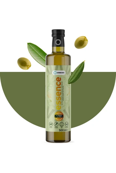Sankara 750 Yüksek Polifenollü Essence Zeytinyağı 500 ml ürün görseli 1