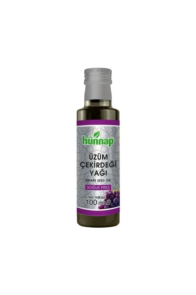 Hünnap Üzüm Çekirdeği Yağı Soğuk Pres 100 Ml ürün görseli 1