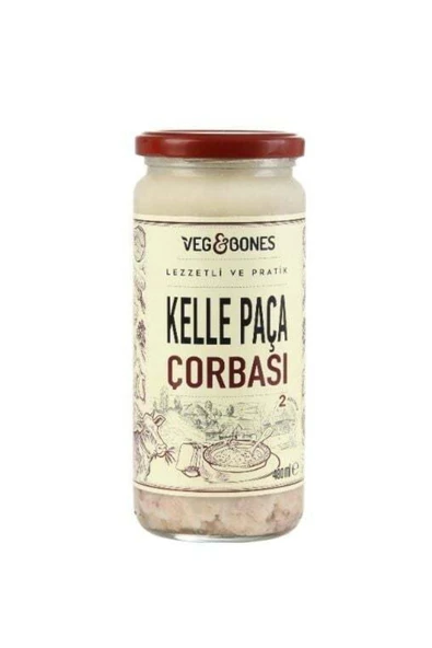 NessiWorld Veg&bones Kelle Paça Çorbası 480ml - Resim 3