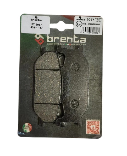 Yamaha Scr 950 Brenta Ön Fren Balata ürün görseli 1