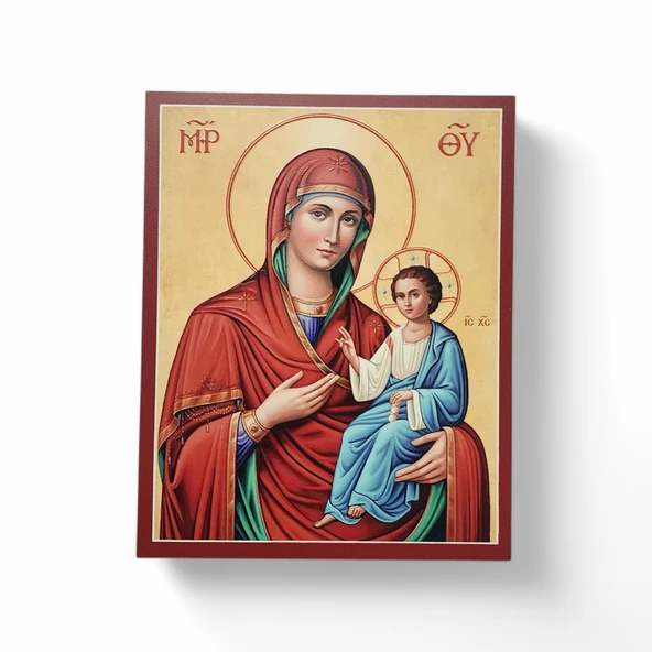Müdüre Meryem Ana İkona - Resim 2