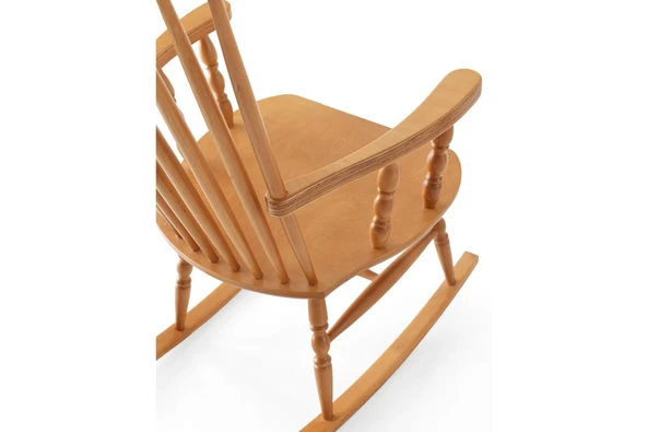 Sallanan Kırlangıç Sandalye, Natural - Resim 3