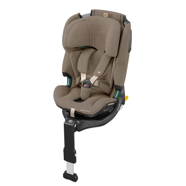 Maxi-Cosi Emerald 360 Pro I-Size Dünyanın İlk Kızaklı, Araç Dışına Çıkabilen İsofix'li 360 Dönebilir Yatabilir 0-36 kg Bebek Oto Koltuğu Authentic Truffle ürün görseli 1