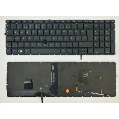 Nion Hp M53307-141 M53308-141 Notebook Klavye (Siyah Aydınlatmalı TR) ürün görseli 1