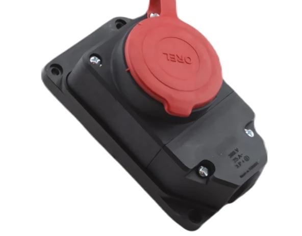 Orel 3x25 Kauçuk Duvar Priz 380v ürün görseli 1