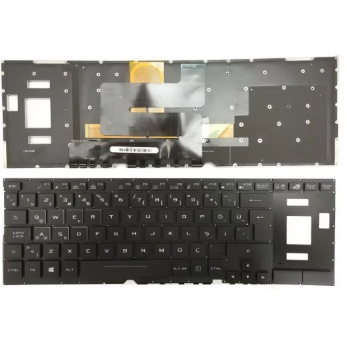 Asus ROG Zephyrus GX501GI-72500T Notebook Klavye (Siyah Aydınlatmalı TR) ürün görseli 1