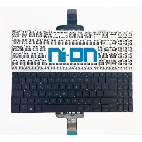 Nion Asus ExpertBook B1500CBA-BQ1869 Notebook Klavye (Siyah TR) ürün görseli 1