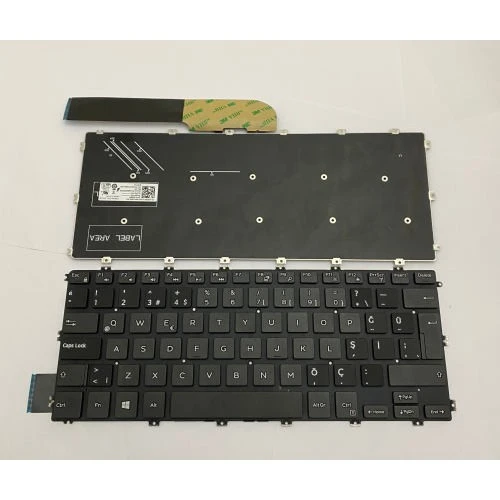 Nion Dell inspiron 7586 Notebook Klavye (Siyah TR) ürün görseli 1
