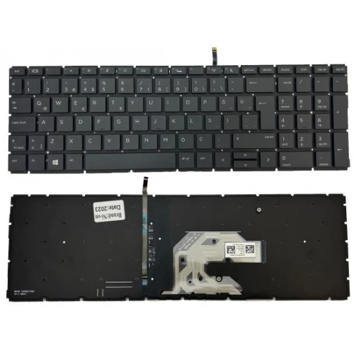 Nion Hp L45090-141 L45091-001 Notebook Klavye (Siyah Aydınlatmalı TR) ürün görseli 1
