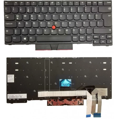 Nion Lenovo 5N20V43927 5N20V44071 Notebook Klavye (Siyah TR) ürün görseli 1