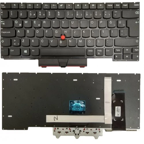 Nion Lenovo 20TBS72700 Notebook Klavye (Siyah TR) ürün görseli 1