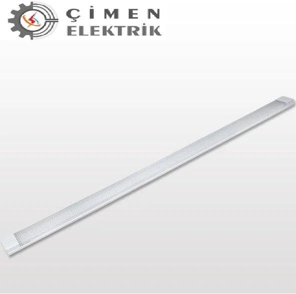 10 Adet ERKLED ERK 2638 Ledli Bant Armatür 120cm 80W 6500K Beyaz ürün görseli 1