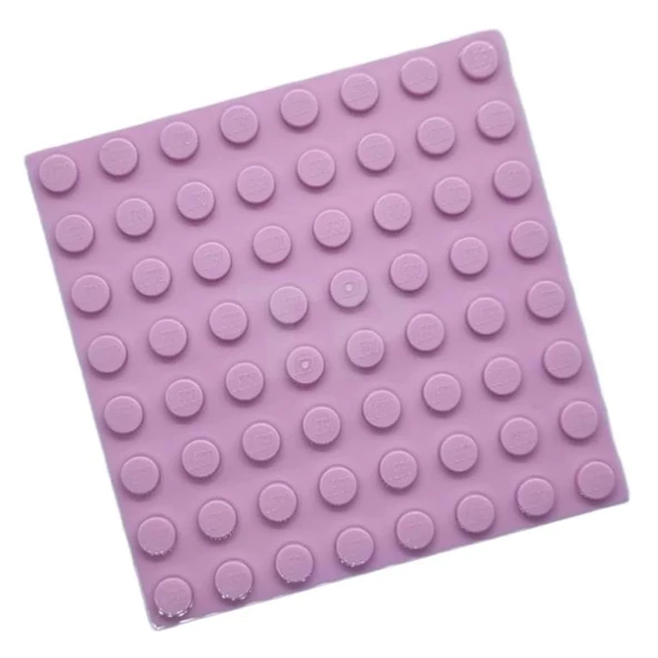 Lego 6396074 - 79759c01 - Plate, Modified 8 x 8 with Double-Sided Adhesive Tape on Back ürün görseli 1
