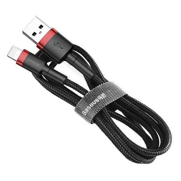 Baseus Cafule 1.5 A Lightning 2 Metre Şarj Kablosu CALKLF-C19 - Siyah - Resim 6