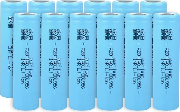 Aspilsan INR18650A28 - 3.7V 2800 Mah Li-Ion Şarjlı Pil - 25A 12 Li Paket ürün görseli 1