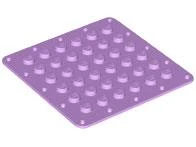 Lego 6395856 Plate, Modified 6 x 6 Flexible Rubber with Stitching Holes ürün görseli 1